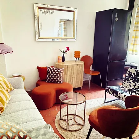 Charming Historic Townhouse With Private Terrace In Old Agde